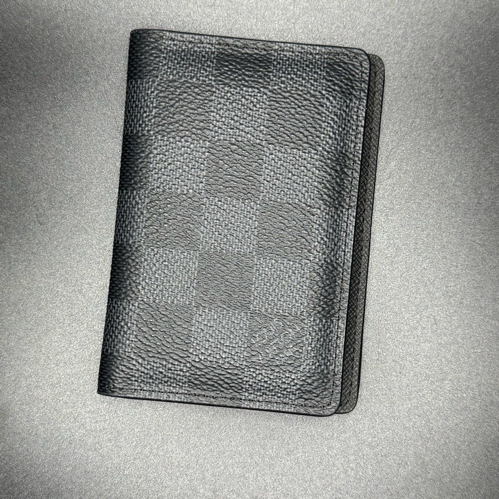 ❌SOLD❌ Louis Vuitton Men’s Pocket Organizer (Damier Graphite) Wallet Card Holder